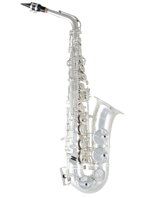 Selmer - SAS711 Entry Level Professional Alto Saxophone - Silver Plate