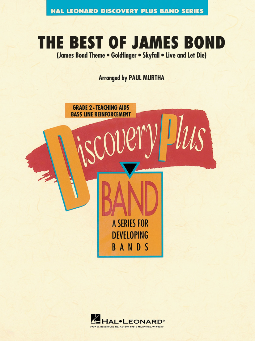 The Best of James Bond - Murtha - Concert Band - Gr. 2