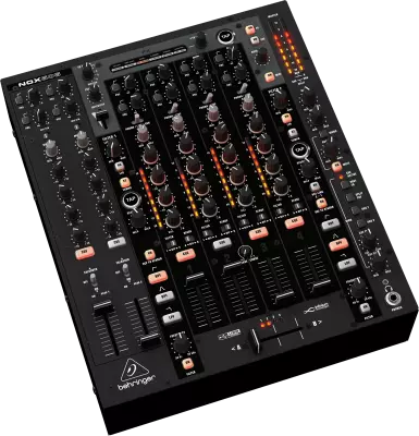 6 Channel DJ Mixer w/VCA Crossfader USB Audio Interface