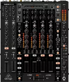 6 Channel DJ Mixer w/VCA Crossfader USB Audio Interface