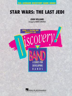 Hal Leonard - Star Wars: The Last Jedi - Williams/Longfield - Concert Band - Gr. 1.5