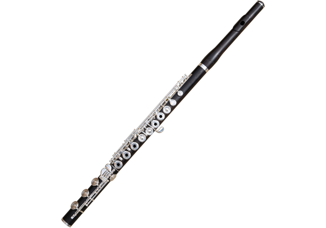 TJ Grenadilla Wood Flute with Silver Plated Keys