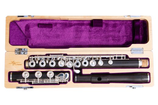 TJ Grenadilla Wood Flute with Silver Plated Keys