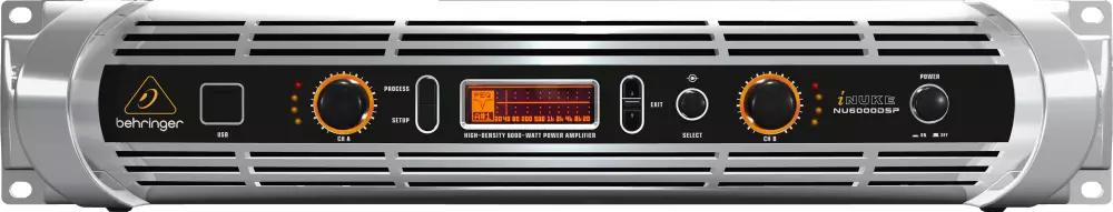 High Density 6000 Watt Power Amplifier w/DSP Control