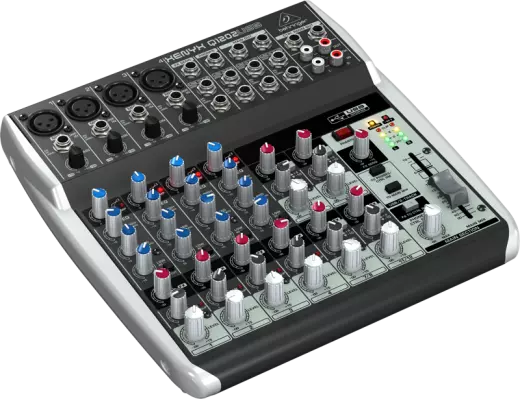 12 Input 2 BUS Mixer w/USB Audio Interface