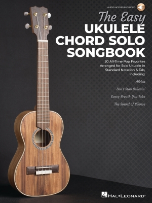 The Easy Ukulele Chord Solo Songbook - Ukulele TAB - Book/Audio Online