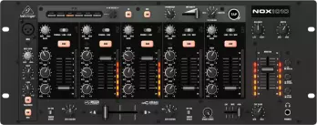 5 Channel DJ Mixer w/VCA Crossfader USB Audio Interface
