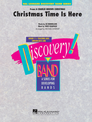 Hal Leonard - Christmas Time Is Here - Mendelson /Guaraldi /Sweeney - Concert Band - Gr. 1.5