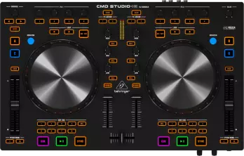 4 Deck DJ MIDI Controller w/4-Channel Audio