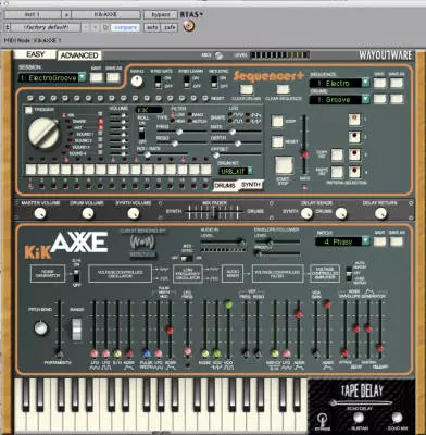 Kik Axxe Virtual Arp Synth