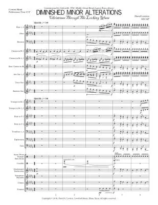 Diminished Minor Alterations - Lovrien - Concert Band - Gr. 3