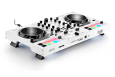 Hercules - DJControl Inpulse 500 2-Channel DJ Controller with Case - Limited Edition White