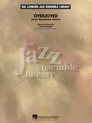 Hal Leonard - Overjoyed Wonder/Taylor Saxophone tnor/Ensemble jazz Niveau4