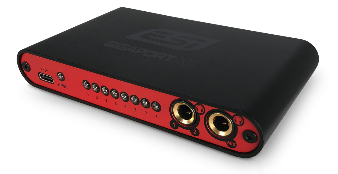 GIGAPORT eX 24-bit / 192 kHz 8 Output USB Audio Interface