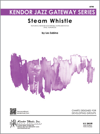 Steam Whistle - Sabina - Jazz Ensemble - Gr. 2