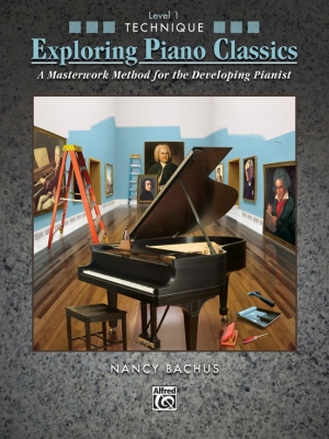 Alfred Publishing - Exploring Piano Classics Technique, Level 1 - Bachus - Piano - Book