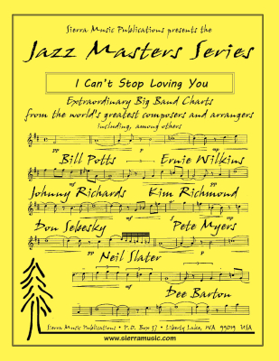 Sierra Music Publications - I Cant Stop Loving You - Gibson/Jones - Jazz Ensemble - Gr. Medium-Advanced
