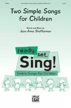 Alfred Publishing - Two Simple Songs For Children - Shafferman - 2pt