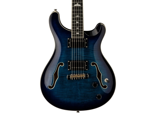 SE Hollowbody II Electric Guitar with Case - Faded Blue Burst