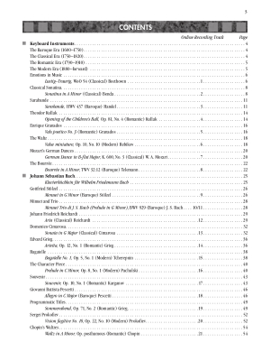 Exploring Piano Classics Repertoire, Level 6 - Bachus - Piano - Book/Audio Online