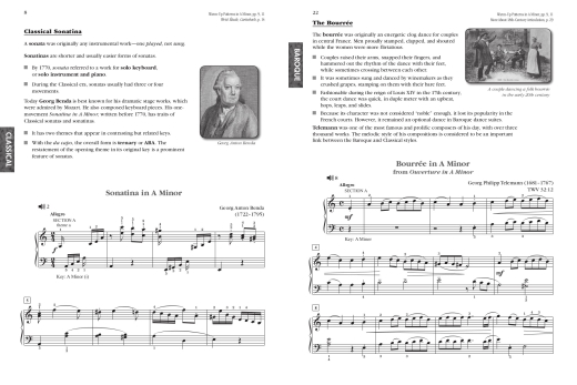 Exploring Piano Classics Repertoire, Level 6 - Bachus - Piano - Book/Audio Online