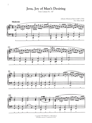 Jesu, Joy of Man\'s Desiring - Bach/Small - Piano - Sheet Music