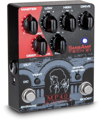 Geddy Lee MP40 Limited Edition Signature SansAmp Pedal