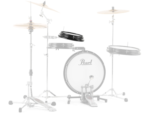10\'\' Add-On Tom Drum with Bracket for Compact Traveler Set