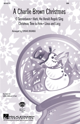 Hal Leonard - A Charlie Brown Christmas (Medley) - Zegree - SAB