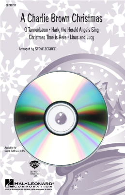 Hal Leonard - A Charlie Brown Christmas (Medley) - Zegree - ShowTrax CD