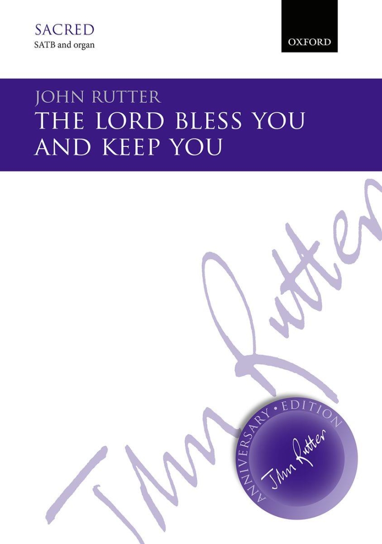 The Lord bless you and keep you - Rutter - SATB