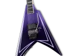 LTD Alexi Hexed Sawtooth with Case - Purple Fade with Pinstripes