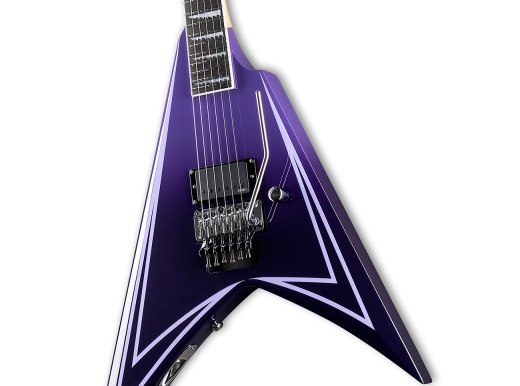 LTD Alexi Hexed Sawtooth with Case - Purple Fade with Pinstripes