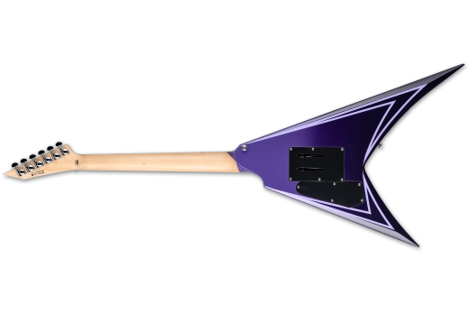 LTD Alexi Hexed Sawtooth with Case - Purple Fade with Pinstripes