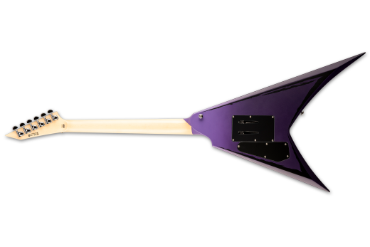 LTD Alexi Ripped Sawtooth with Case - Purple Fade Satin with Pinstripes