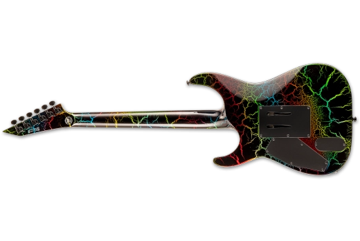 LTD M1 Custom \'87 Electric Guitar - Rainbow Crackle