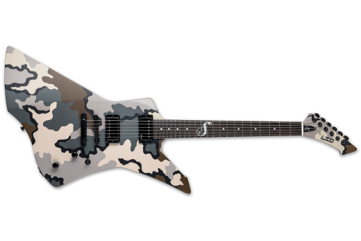 ESP Guitars - LTD James Hetfield Snakebyte Signature with Case - Kuiu Camo Satin