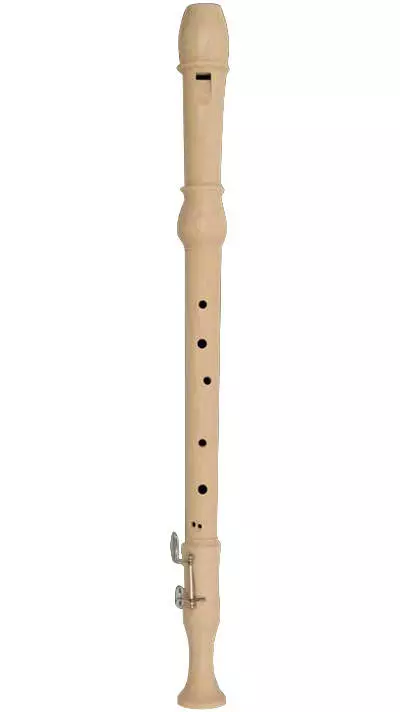 C Tenor Recorder - Baroque - 3 Piece Maple w/Key