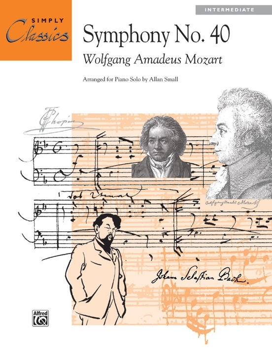 Opening Theme (Symphony No. 40) - Mozart/Small - Piano - Sheet Music