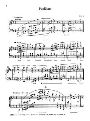 Papillons, Op. 2 - Schumann/Hinson - Piano - Book