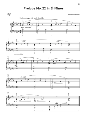Preludes Complete - Vandall - Piano - Book/CD