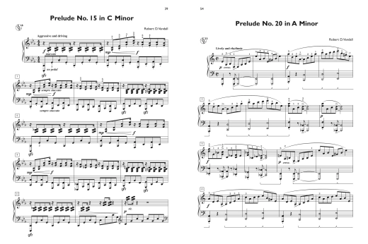 Preludes Complete - Vandall - Piano - Book/CD