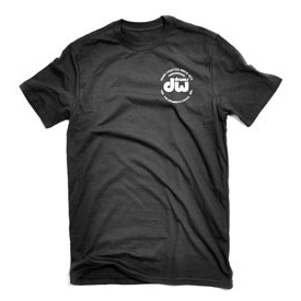 Drum Workshop Logo Black T-Shirt - XXL