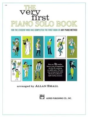Alfred Publishing - The Very First Piano Solo Book - Small - Piano - Book