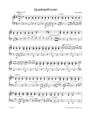 Beethoven Around the World - Kleeb - Piano - Book