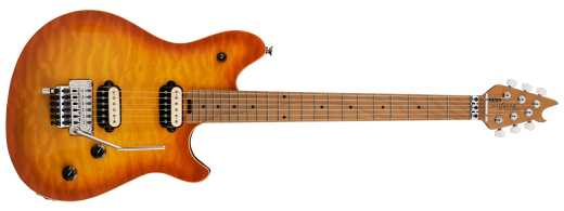 EVH Wolfgang Special QM, Baked Maple Fingerboard - Solar