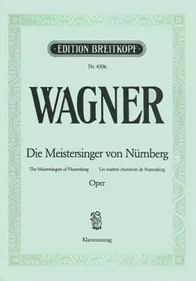 Breitkopf & Hartel - Meistersinger Von Nurnberg - Wagner - Vocal Score