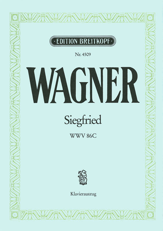 Siegfried, WWV.86 - Wagner - Vocal Score