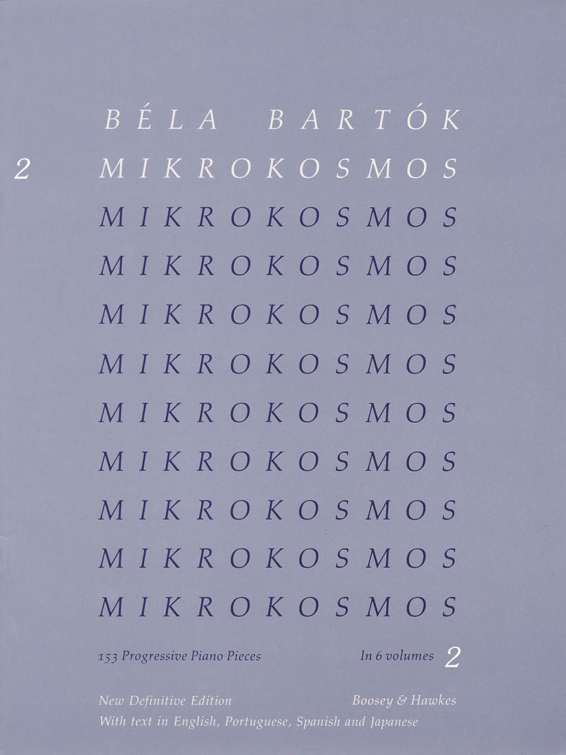 Mikrokosmos 2, Definitive Edition (Blue) - Bartok - Piano - Book