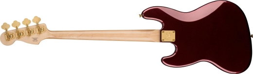 40th Anniversary Jazz Bass, Gold Edition, Laurel Fingerboard - Ruby Red Metallic